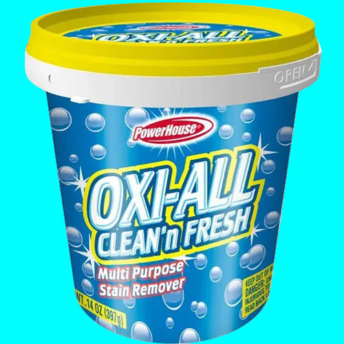 Oxi-All Multi Purpose Stain Remover Powder in 14 oz Jar