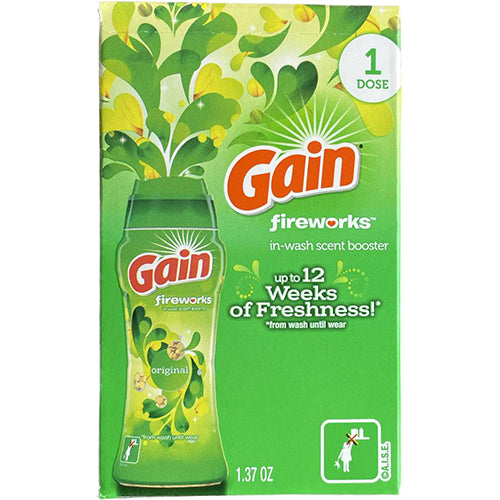 Gain Original Fireworks Fabric  Scent Booster (1.37 oz)