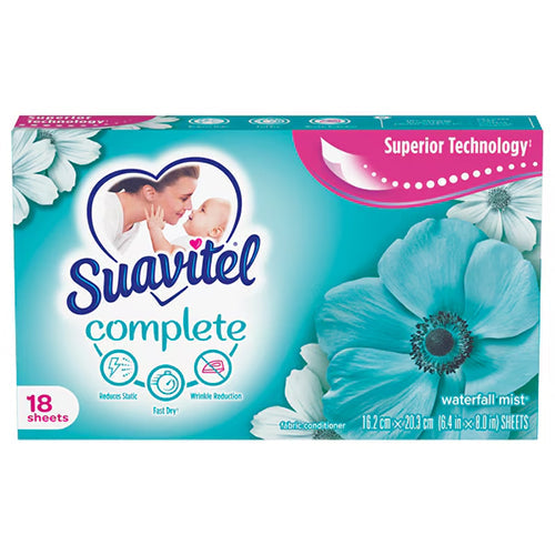 Suavitel Waterfall Mist Dryer Sheets (18 ct)