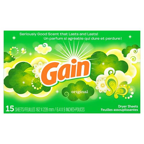 Gain Original Dryer Sheets (15 ct.)
