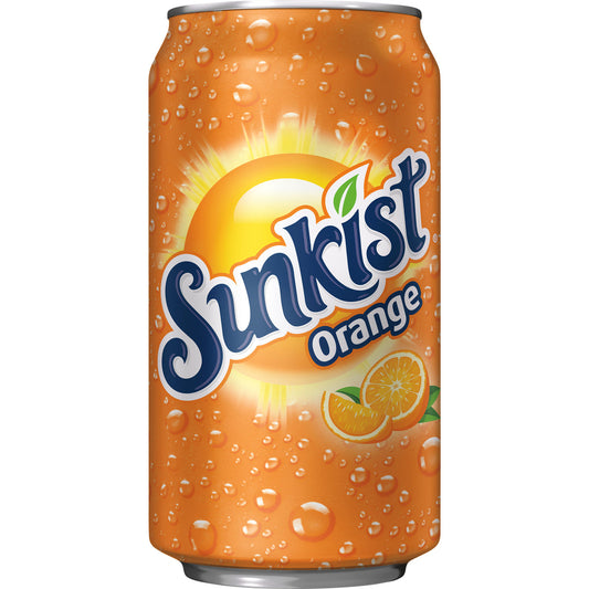 Sunkist Orange Soda Can 12 fl oz