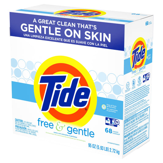 Tide Free & Gentle Powder Detergent (95 oz)