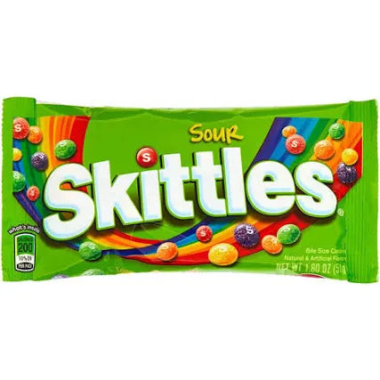 Skittles Sour Candy (1.8 oz)